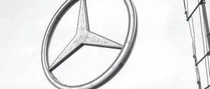 Stern über Charlottenburg. Annette Hauschilds Aufnahme vom Dach des Europa-Centers. 