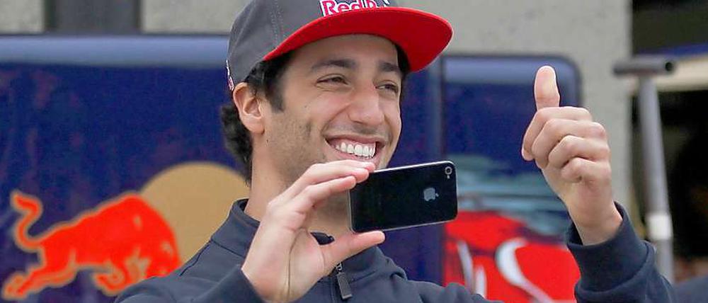 Sebastian Vettels neuer Teamkollege: Daniel Ricciardo.