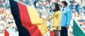 „...im ritterlichen Geist“. Heidi Schüller sprach 1972 in München den Olympischen Eid. 