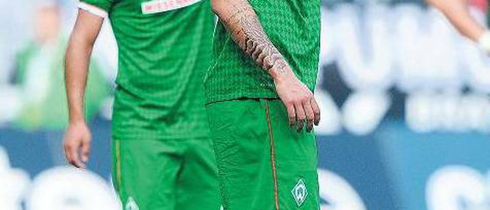 Schwerer Fall, einfache Entscheidung. Arnautovic verlässt Werder Bremen. Foto: dpa