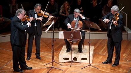 Das Emerson String Quartet beim Musikfest.