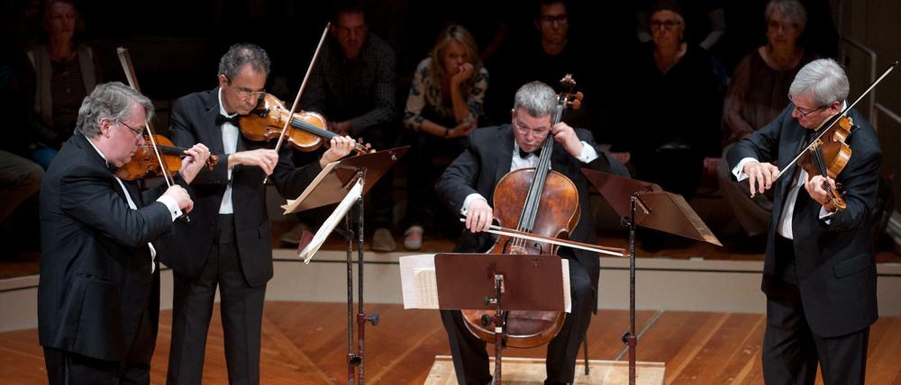 Das Emerson String Quartet beim Musikfest.
