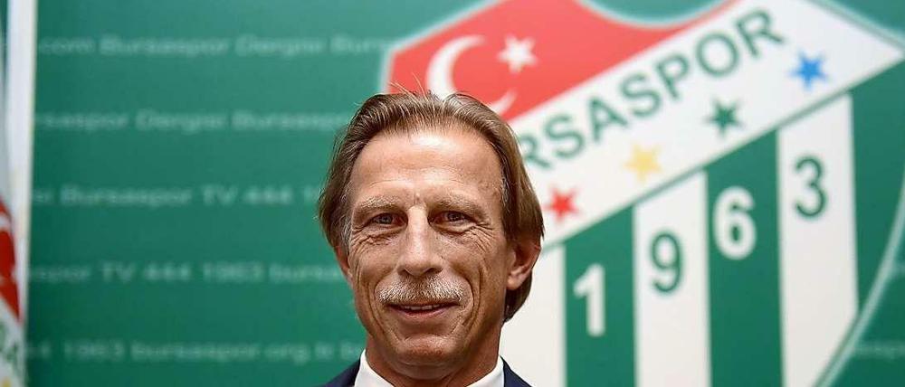 Visionen schaffen Fakten: Christoph Daum ist nun Trainer in Bursaspor.