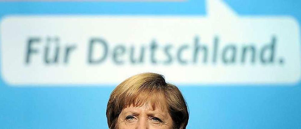 Bundeskanzlerin Angela Merkel.
