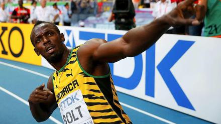 Sechs Tage nach seinem 100-Meter-Sieg gewann der Jamaikaner Usain Bolt am Samstag auch das Finale über 200 Meter.