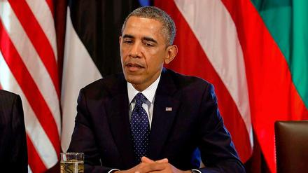 Barack Obama hat am Samstagabend eine Entscheidung für eine Militäraktion gegen Syrien getroffen. Einen genauen Zeitpunkt nannte er nicht.