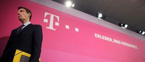 Verlässt voraussichtlich zum Jahresende die Telekom: Konzernchef René Obermann.