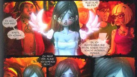 Dürfte auch Manga-Fans gefallen: Eine Seite aus "Alisik".