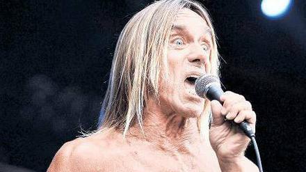 Naturgewalt. Iggy Pop bei seinem Berliner Auftritt. 