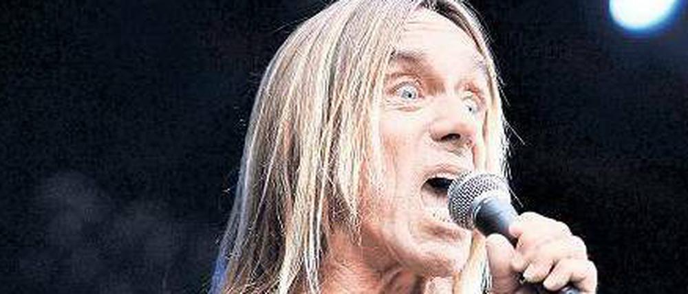 Naturgewalt. Iggy Pop bei seinem Berliner Auftritt. 