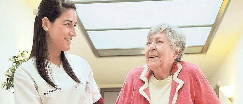 Wenn Mama ins Heim kommt.