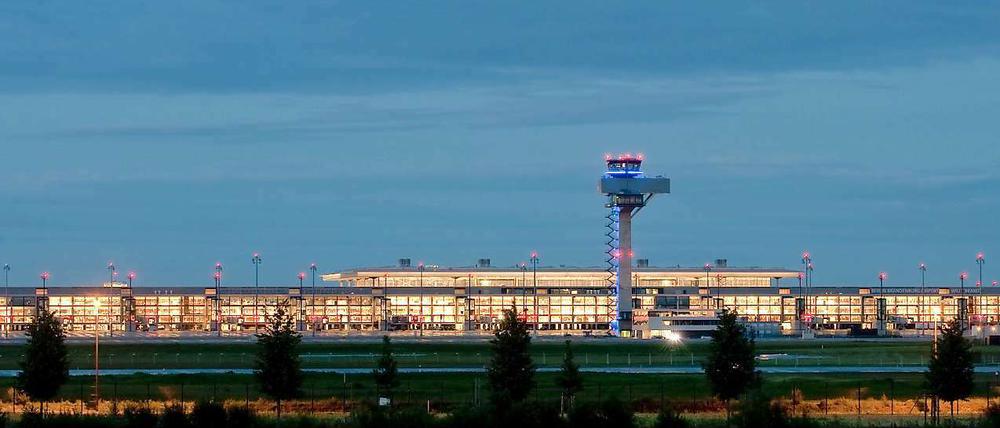 Der Stresstest auf der Flughafen-Baustelle entscheidet nicht nur über den Terminplan für die Eröffnung... 