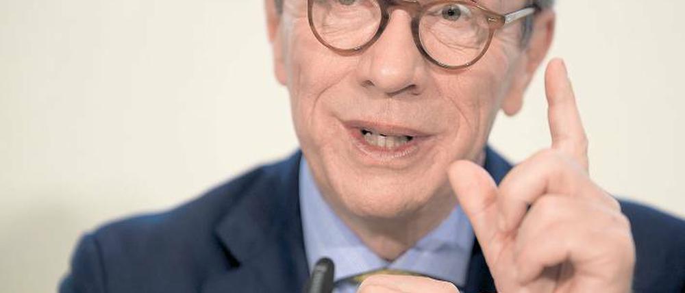 Matthias Wissmann. „Wir brauchen keine Hilfe. Wir brauchen die richtige Regulierung.“ Foto: dpa