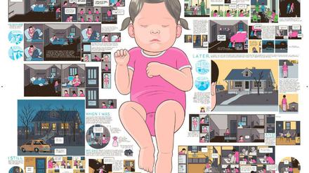 Vielfach ausgezeichnete Comic-Literatur: Eine Seite aus Chris Wares "Building Stories".