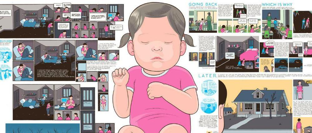 Vielfach ausgezeichnete Comic-Literatur: Eine Seite aus Chris Wares "Building Stories".