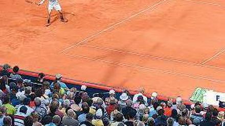 Volles Haus. Am Rothenbaum zieht nicht nur Thomas Haas die Zuschauer an.