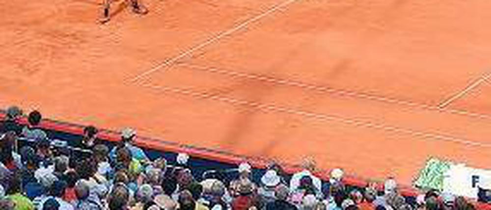 Volles Haus. Am Rothenbaum zieht nicht nur Thomas Haas die Zuschauer an.