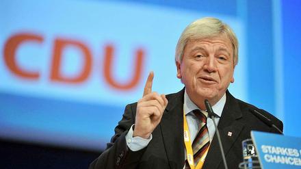 Hessens Ministerpräsident Volker Bouffier (CDU).