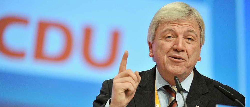 Hessens Ministerpräsident Volker Bouffier (CDU).