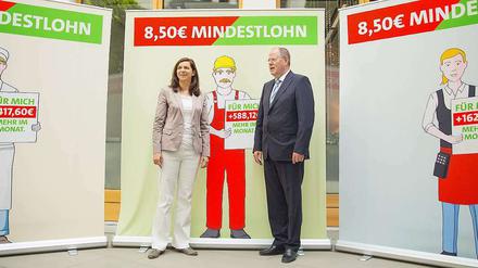 Nach Rot-Grün wünschen sich nun auch die Manager einen Mindestlohn.