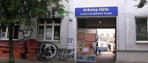 Die „KvU“ in der Kremmener Straße in Mitte