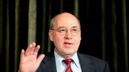Gregor Gysi, Vorsitzender der Linksfraktion im Bundestag