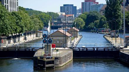 Die Berliner Schleusen sollen bis Samstag geschlossen bleiben.