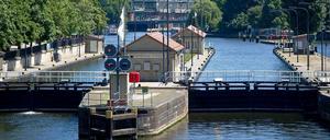 Die Berliner Schleusen sollen bis Samstag geschlossen bleiben.