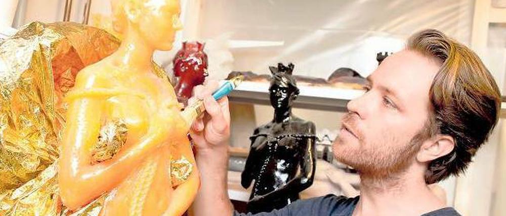 Schön süß. Der australische Künstler Joseph Marr fertigt Skulpturen aus Zucker.