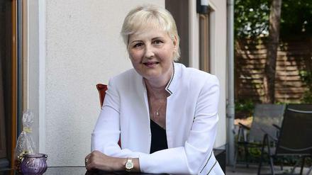 Simone Liebscher im Wannseer Hospiz.