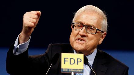 FDP-Spitzenkandidat Rainer Brüderle.
