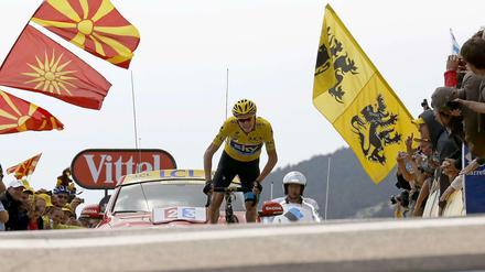 Da zieht was auf am Horizont: Chris Froome, Sieger der Tour de France 2013, muss sich mit Doping-Spekulationen auseinandersetzen. Ob er mit Aicar gedopt hat, wird man aber wohl erst in einigen Jahren prüfen.
