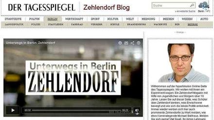 Wir freuen uns über Anregungen und Kritik zum Zehlendorf Blog unter der Email-Adresse zehlendorf@tagesspiegel.de sowie natürlich wie immer über Leserkommentare im Kommentarbereich unter jedem einzelnen Text.
