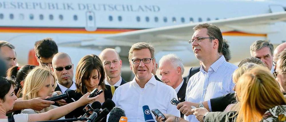 Außenminister Westerwelle kritisiert Aussagen Orbans, in denen er Deutschland Nazi-Methoden vorwirft.