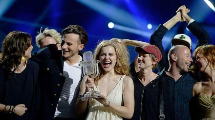 Das ist sie, die Siegerin des 58. Eurovision Song Contest: Emmelie de Forest aus Dänemark. 