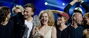 Das ist sie, die Siegerin des 58. Eurovision Song Contest: Emmelie de Forest aus Dänemark. 