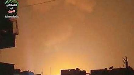 In der Nacht zum Sonntag attackierten israelische Streitkräfte ein Forschungszentrum des Militärs in Damaskus.