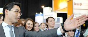 Zeigt in eine Richtung - nur welche? Na, ja, jedenfalls weg von den Grünen.