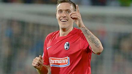 Eine Einladung. Der Freiburger Max Kruse zählt erstmals zum Kader der deutschen Nationalmannschaft.