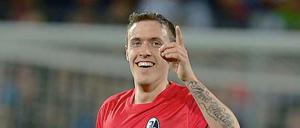 Eine Einladung. Der Freiburger Max Kruse zählt erstmals zum Kader der deutschen Nationalmannschaft.