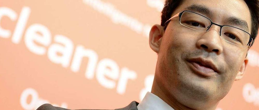 Zockt auch heute noch gelegentlich - auf dem Handy: Bundeswirtschaftsminister Philipp Rösler.