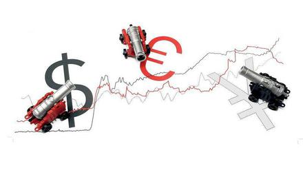 Die Bilanzsummen der US-Notenbank, der Bank of Japan und der Europäischen Zentralbank steigen stetig. 