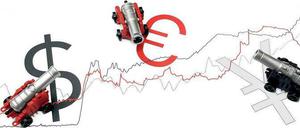 Die Bilanzsummen der US-Notenbank, der Bank of Japan und der Europäischen Zentralbank steigen stetig. 