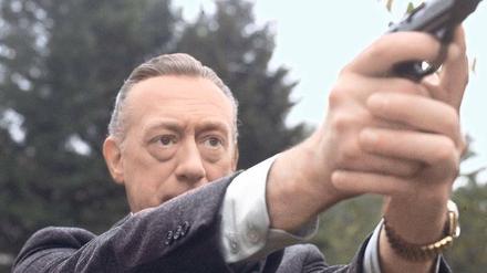 Weltweit vekauft. Horst Tappert als Stephan Derrick im ZDF-Krimi „Derrick“. Foto: dpa