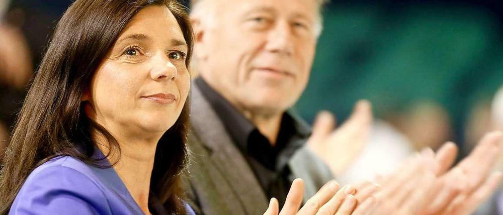 Katrin Göring-Eckardt und Jürgen Trittin.
