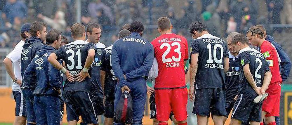 Babelsberg is still fighting in Germanys 3rd division.