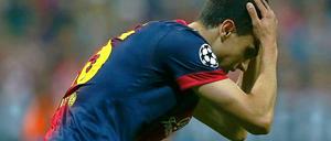 Nicht zu fassen: Barca, hier Verteidiger Bartra, erlebte in in München ein fußballerisches Desaster.