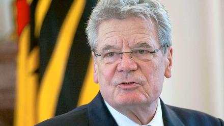 Bundespräsident Joachim Gauck
