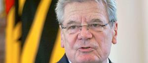 Bundespräsident Joachim Gauck