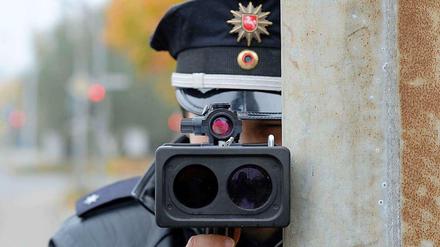 24 Stunden lang hat die Polizei an vielen Stellen in Berlin die Geschwindigkeit gemessen.